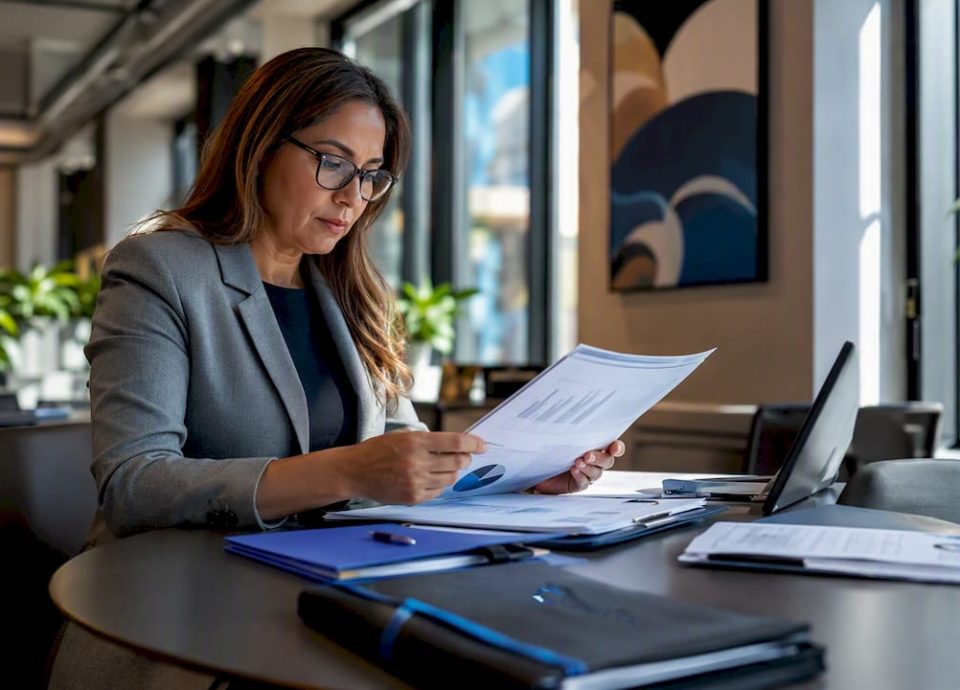 Advisor preparing M&A sell-side auction documents