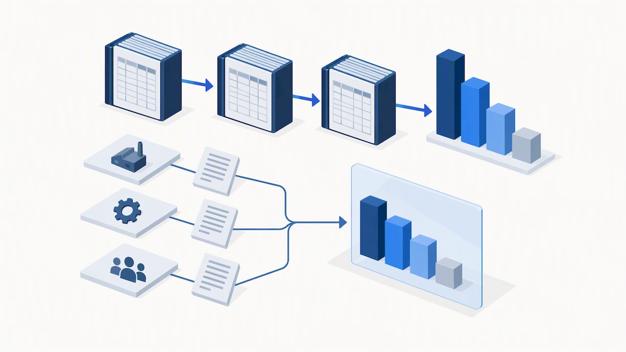 Documented causes clarifying a revenue decline