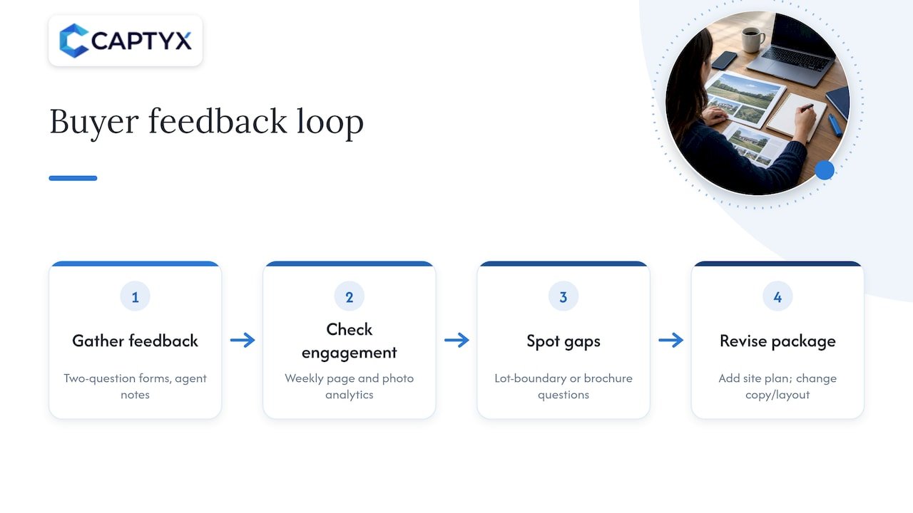 Buyer feedback sources guiding package revisions